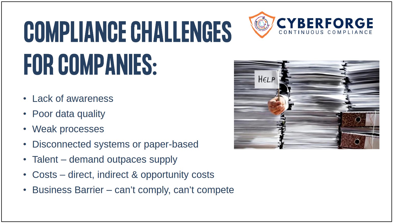 compliance challenge graphic